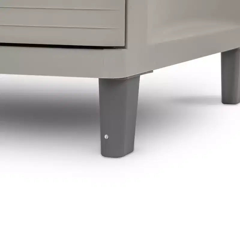 Mobiletto portautensili in plastica a 3 cassetti, Grigio, Nessun montaggio richiesto