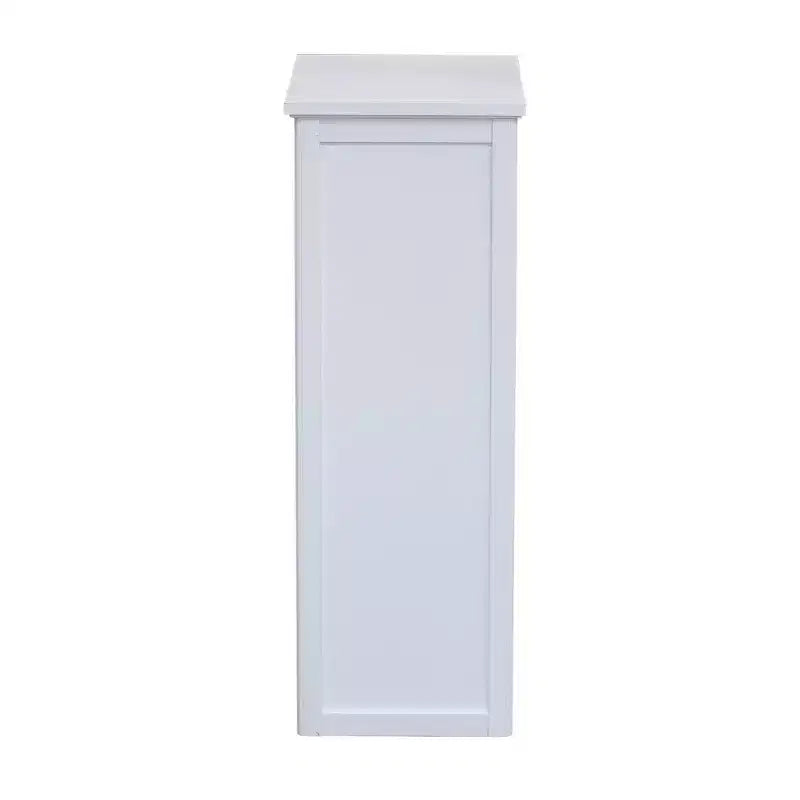 Mensola a muro Dorset - Alaterre Furniture: Mobiletto da bagno in legno massello verniciato, ripiani regolabili, 91 cm A x 43 cm L
