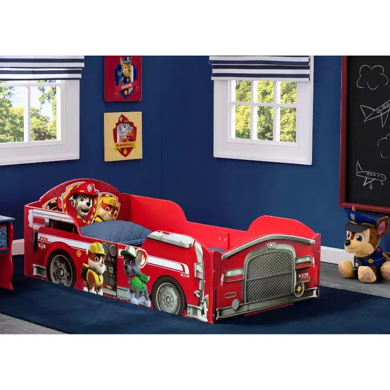 Lettino per bambini in legno, multicolore, certificato GreenGuard Gold