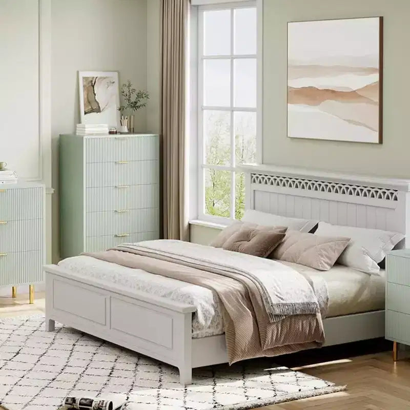 Comò a 5 cassetti per camera da letto con maniglia e cassetto, cassettiera in legno e organizer per soggiorno, corridoio, ingresso