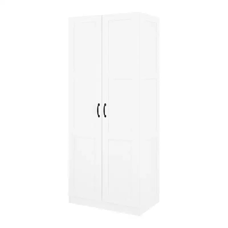 Mobiletto portaoggetti indipendente in legno a 5 ripiani, 76,2 cm L x 180,34 cm A x 40,64 cm P