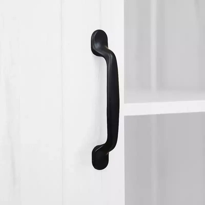 Mobiletto portaoggetti indipendente in legno a 5 ripiani, 76,2 cm L x 180,34 cm A x 40,64 cm P