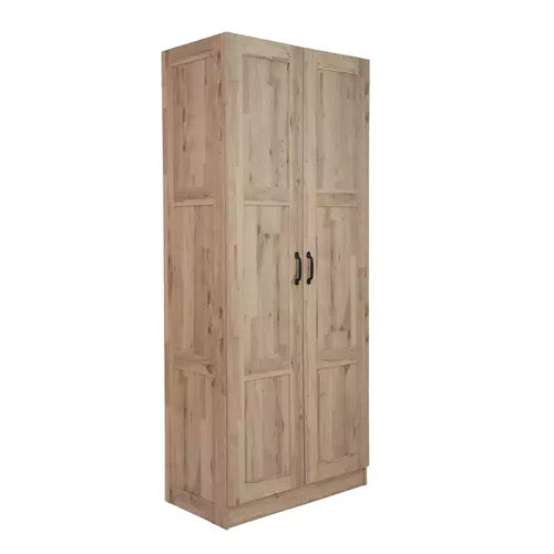 Mobiletto portaoggetti indipendente in legno a 5 ripiani, 76,2 cm L x 180,34 cm A x 40,64 cm P