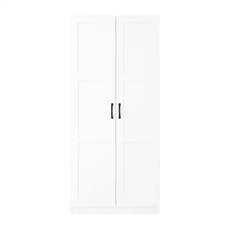 Mobiletto portaoggetti indipendente in legno a 5 ripiani, 76,2 cm L x 180,34 cm A x 40,64 cm P