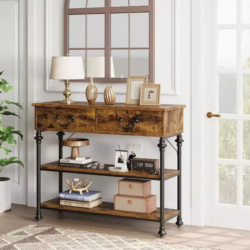 Set di 2 sgabelli da bar in pelle da 75 cm, marrone scuro cioccolato, portata 113 kg