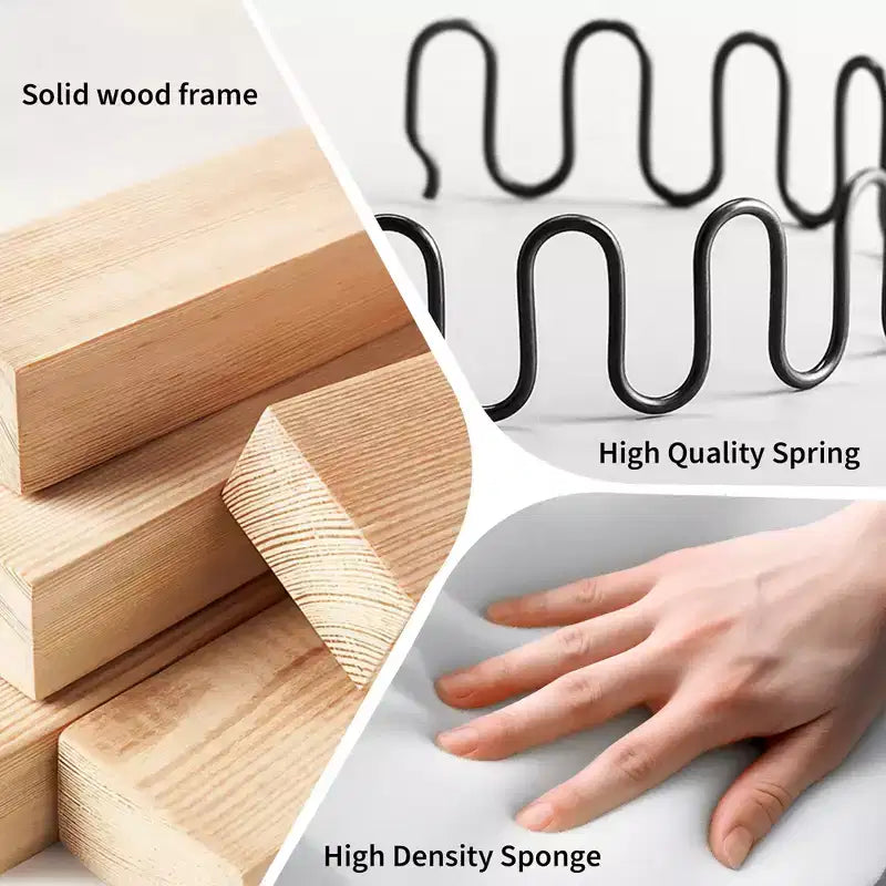 Sedia in stile moderno, poltrona singola, struttura in legno, design ergonomico, adatta per soggiorno, camera da letto, appartamento