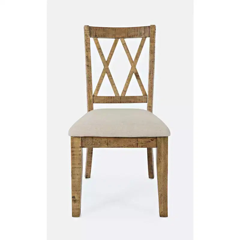 Jofran,Rustic Distressed Pine Dining Chair (Set of 2)